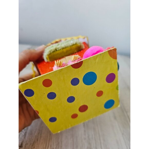 Katherine's collection Orange spring birdhouse glitter unique cardboard Easter - Picture 9 of 9